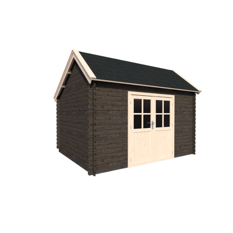 Image of BLOKHUT LUXEMBURG: ZWART + WIT