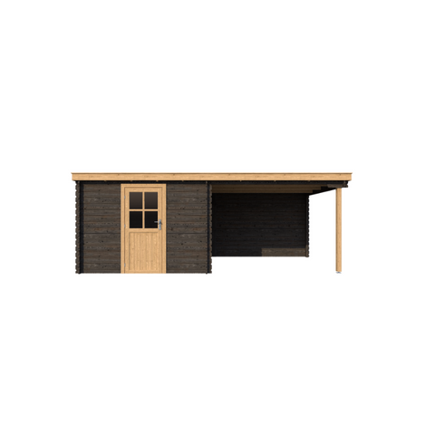 Image of TUINHUIS BERLIJN: ZWART + EIKEN - LESSENAAR