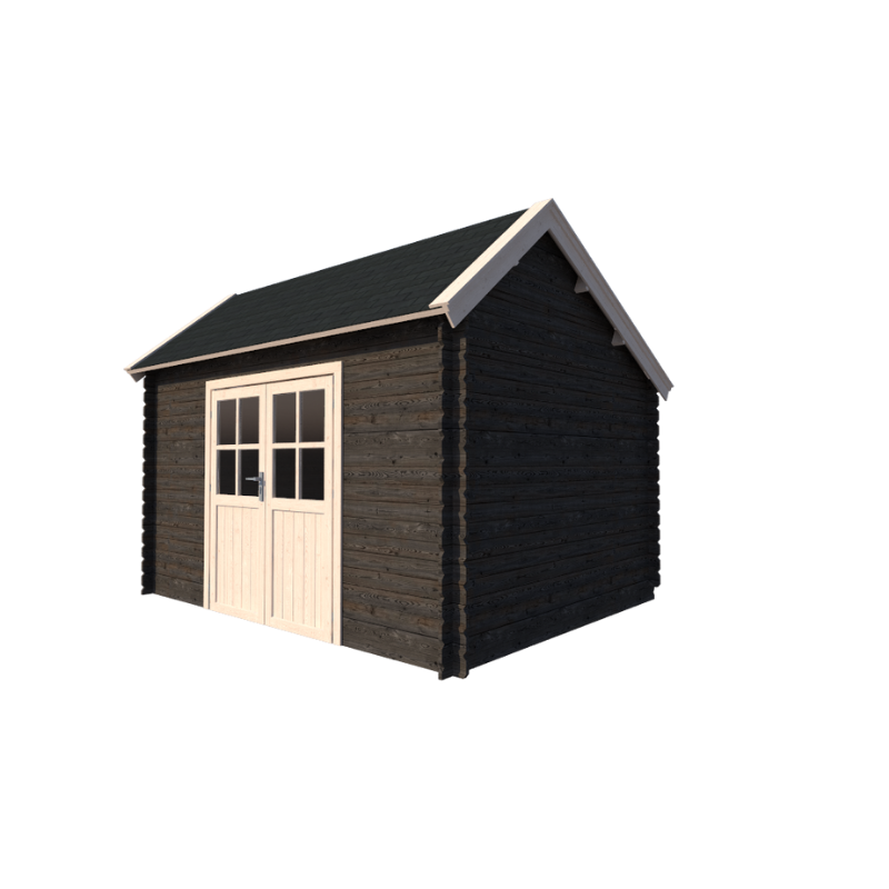 BLOKHUT LUXEMBURG: ZWART + WIT