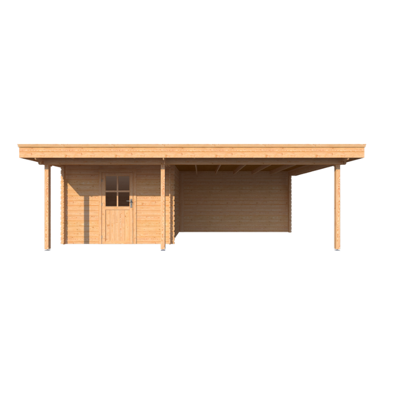 TUINHUIS BRUSSEL: VOLLEDIG BLANK - PLAT DAK