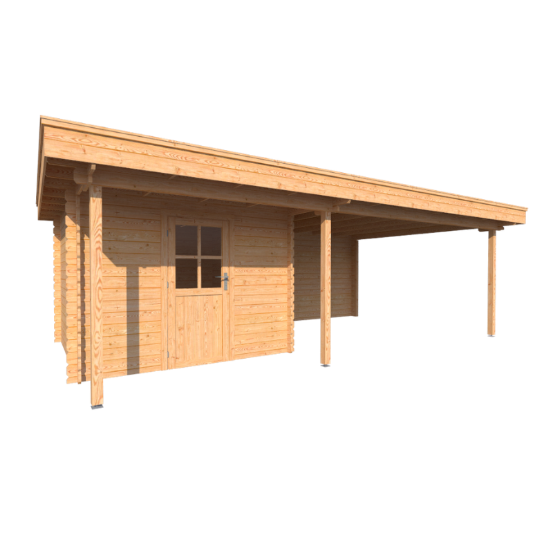 TUINHUIS BRUSSEL: VOLLEDIG BLANK - PLAT DAK