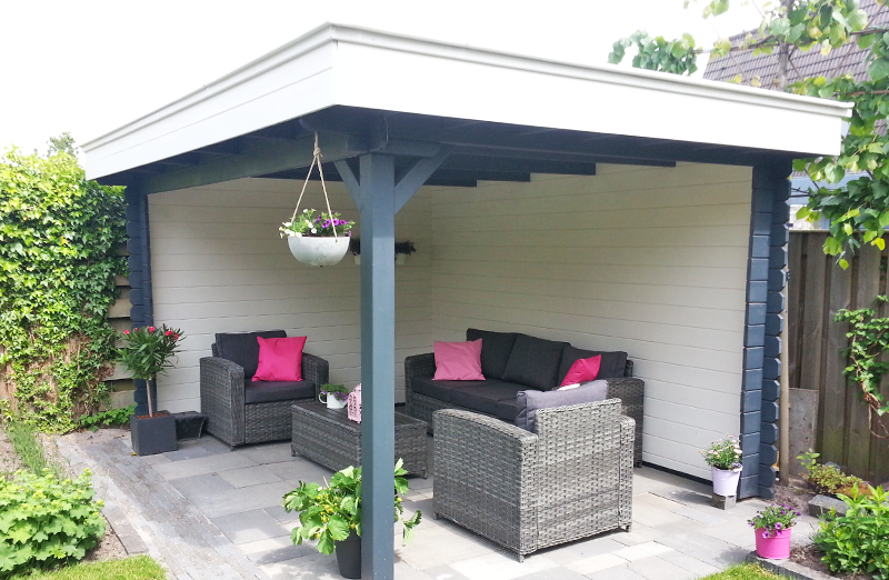 OVERKAPPING PRAAG: ZWART + WIT - LESSENAAR