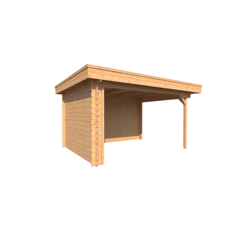 OVERKAPPING ROME: VOLLEDIG BLANK - PLAT DAK