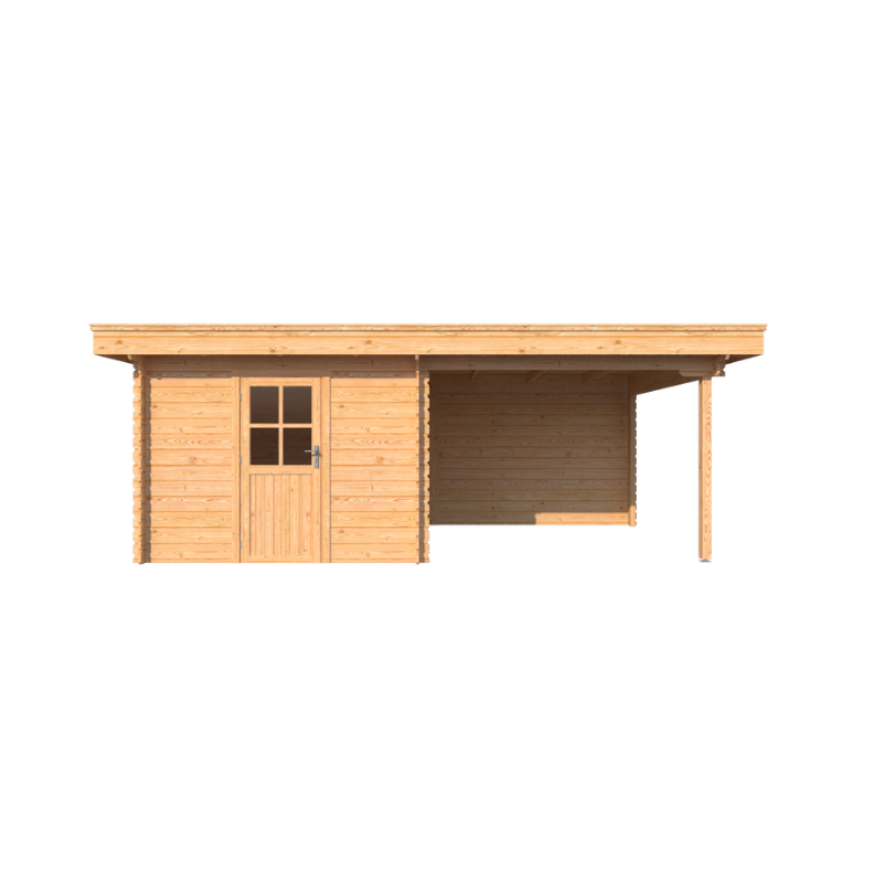 TUINHUIS AMSTERDAM: VOLLEDIG BLANK - PLAT DAK