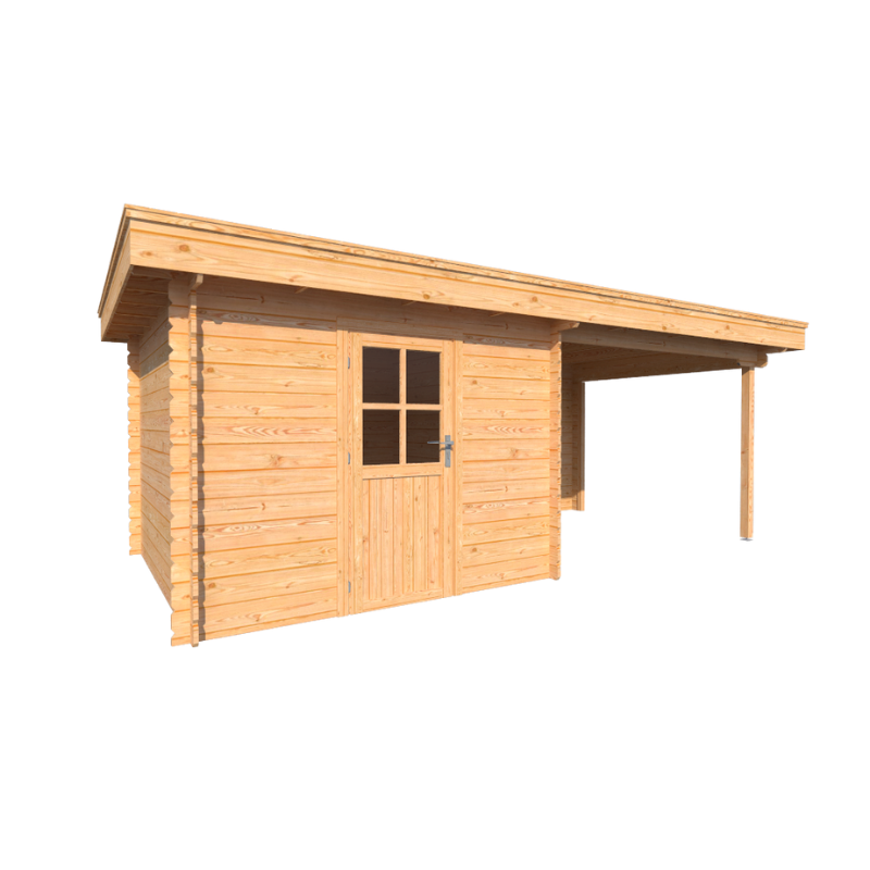 TUINHUIS AMSTERDAM: VOLLEDIG BLANK - PLAT DAK