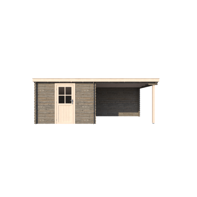 TUINHUIS BERLIJN: ANTRACIET + WIT - LESSENAAR